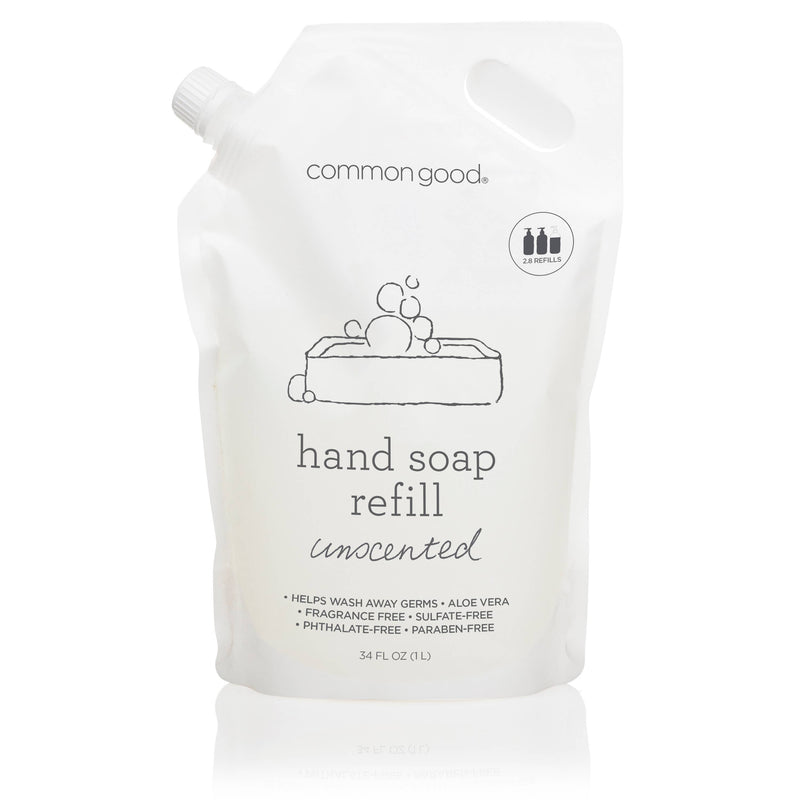 Common Good - Hand Soap Refill Pouch, 34 Fl Oz.