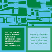 Drinks on Me - NAPKIN Eight Cups Of Water features humorous text, perfect for parties. Ideal for gifting, these cocktail napkins add laughter to any gathering.