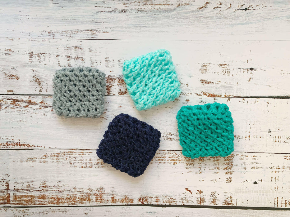 Dot and Army | Dish Scrubbies