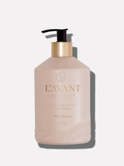 L'AVANT Collective - High Performing Hand Soap in Blushed Bergamot scent, elegantly packaged in a blush pink bottle, ideal for luxurious hand washing.
