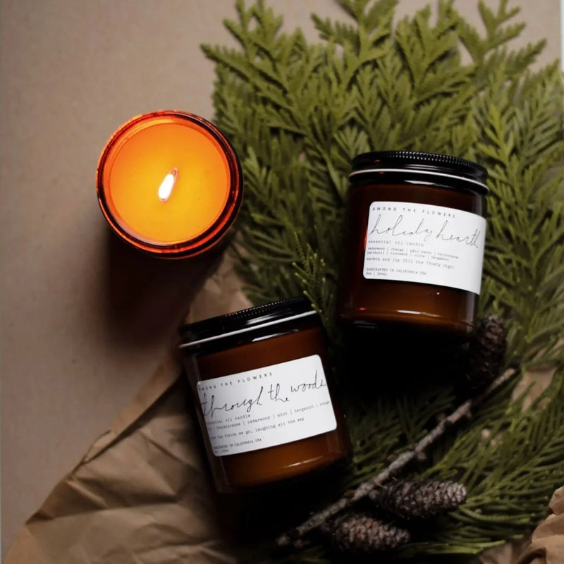 Among the Flowers | Essential Oil Candle, Homeward