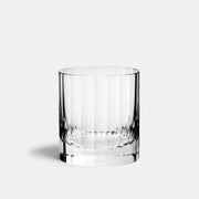 Richard Brendon | Double Old Fashioned Tumbler - Fluted: Elegant, weighty glassware for cocktail enthusiasts, ideal for Whisky on the Rocks, inspired by 1920s Art Deco style.