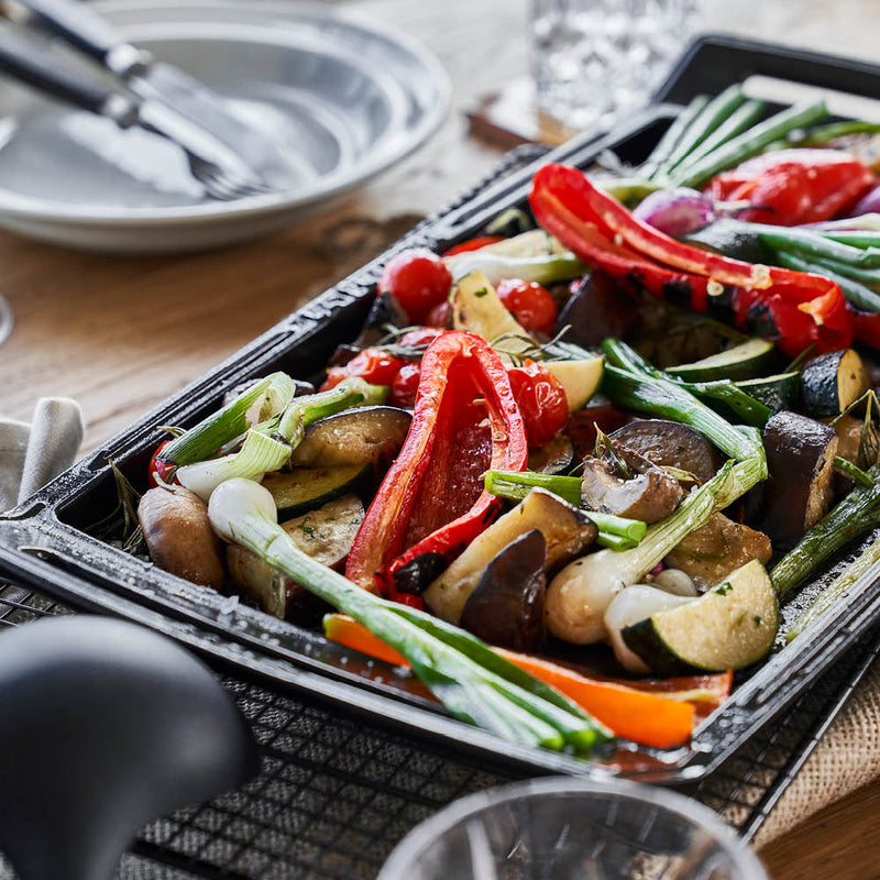 Staub | Double Burner Griddle Plancha - Black