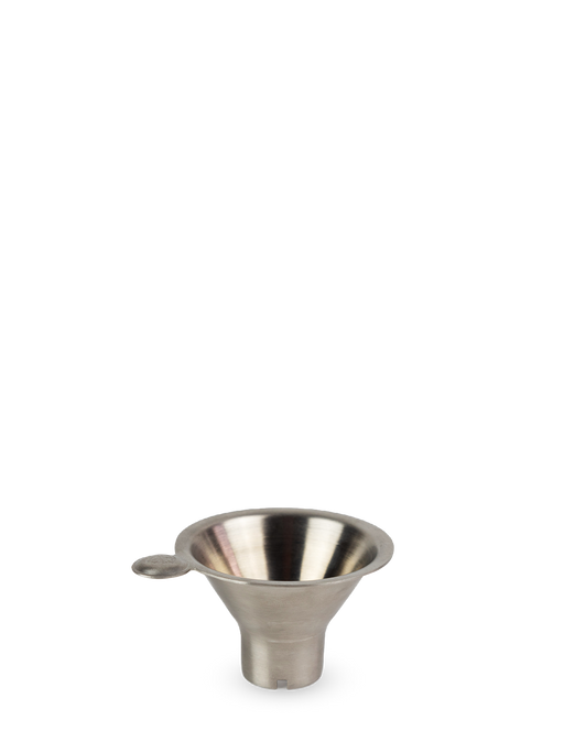Peugeot | Easy Stainless Steel Funnel For Mills: A sleek, ergonomic funnel designed for precise spice transfer, enhancing your cooking experience with minimal spillage.