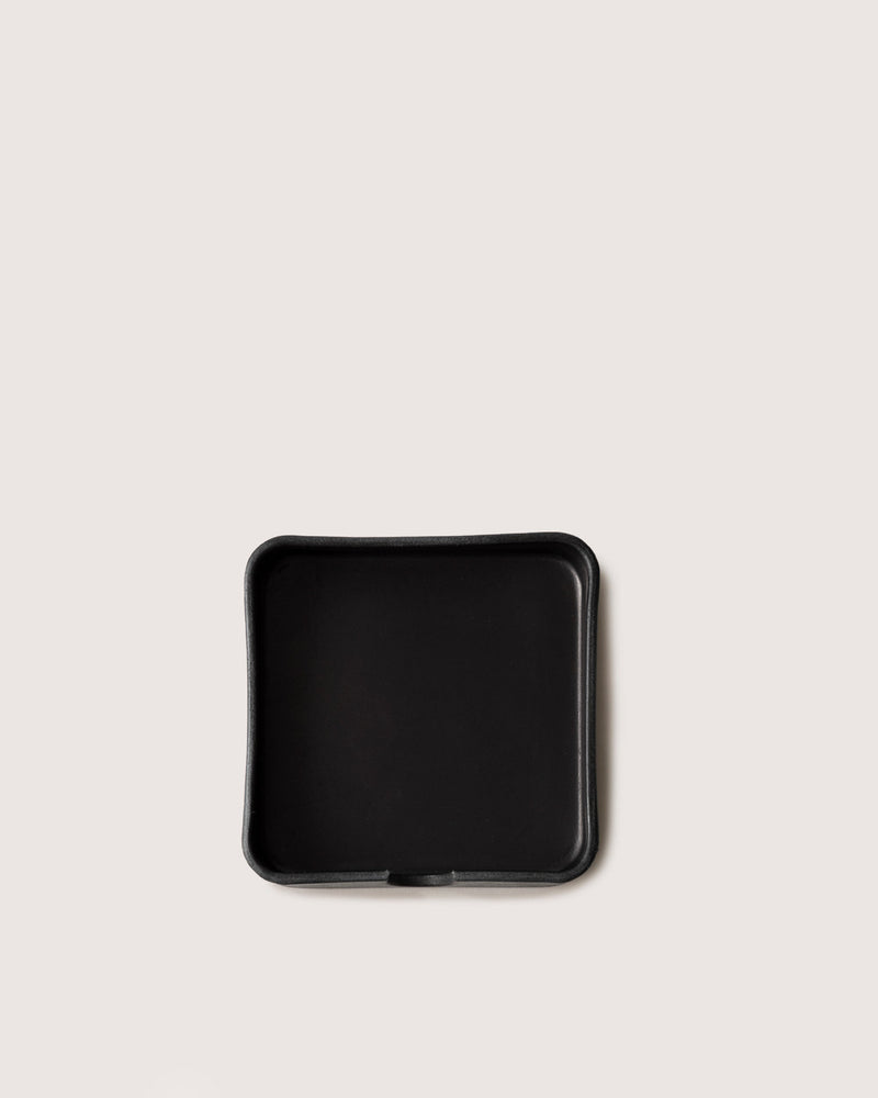 Graf Lantz | Kobon Leather Square Black Tray