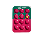 Great Jones | Stud Muffin - Blueberry: A nonstick, nontoxic muffin pan designed for 12 standard muffins, featuring even heat distribution and quick release. Ideal for baking enthusiasts.