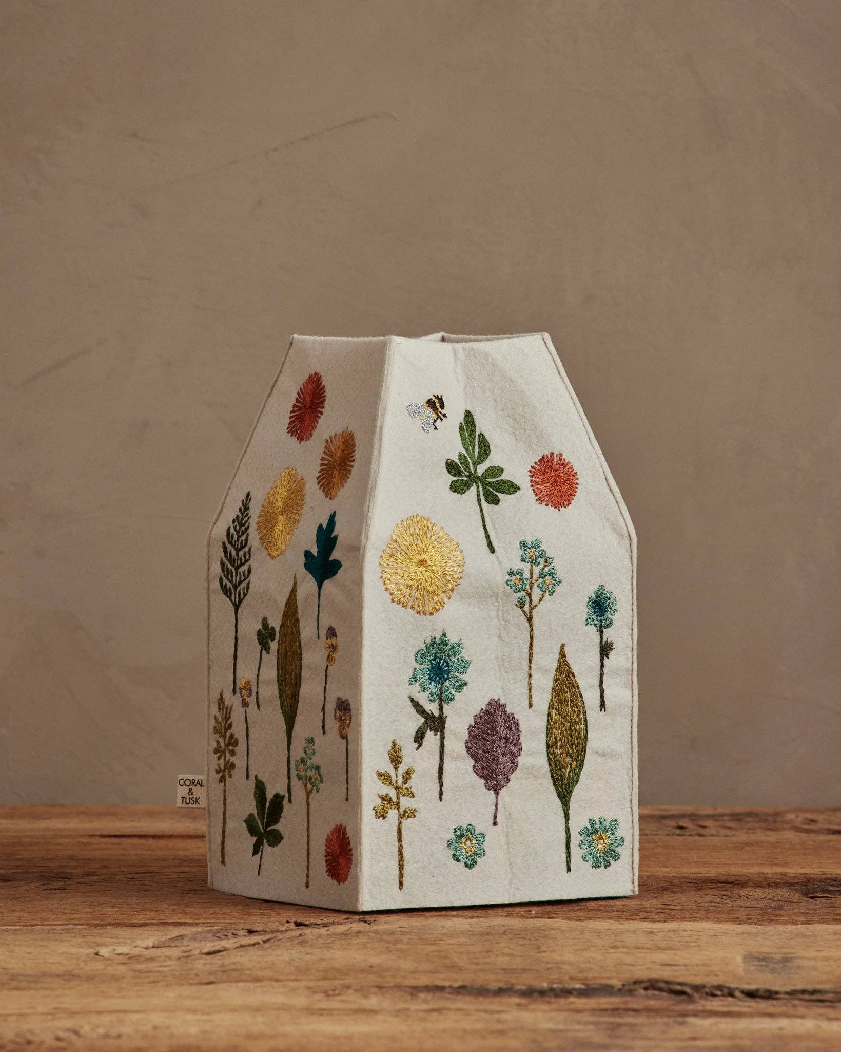 Coral & Tusk Garden Tissue Box Cover - Thumbnail 5