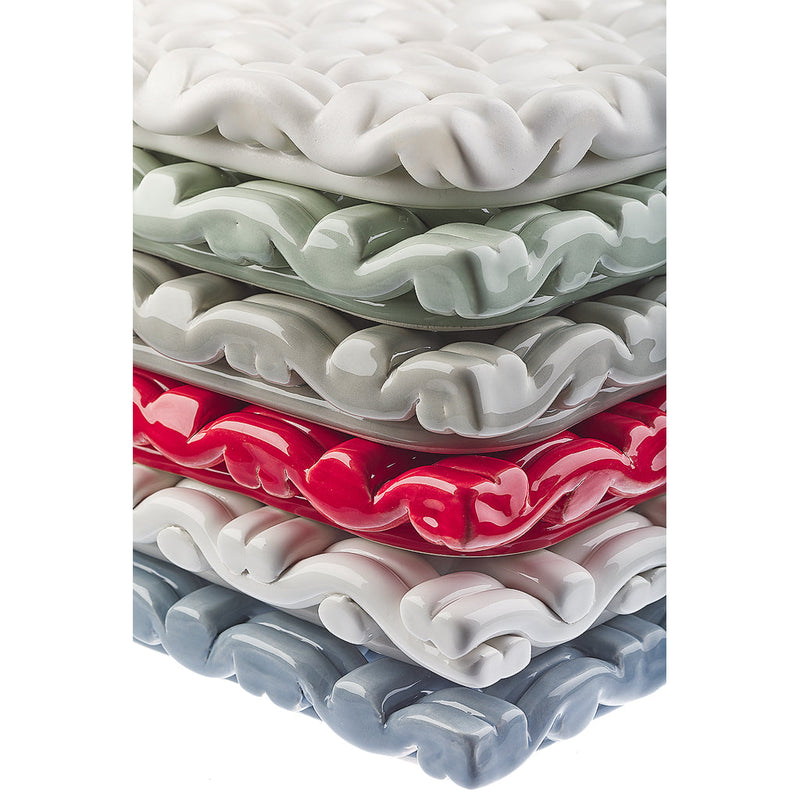 Skyros Designs | Square Trivet, 8-Inch, White