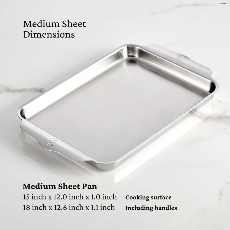 Hestan | OvenBond Tri-Ply Bakeware, Medium Sheet Pan