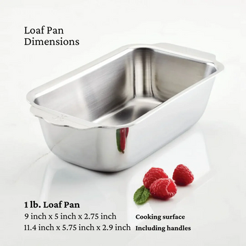 Hestan | OvenBond Tri-Ply Bakeware, 1-Pound Loaf Pan