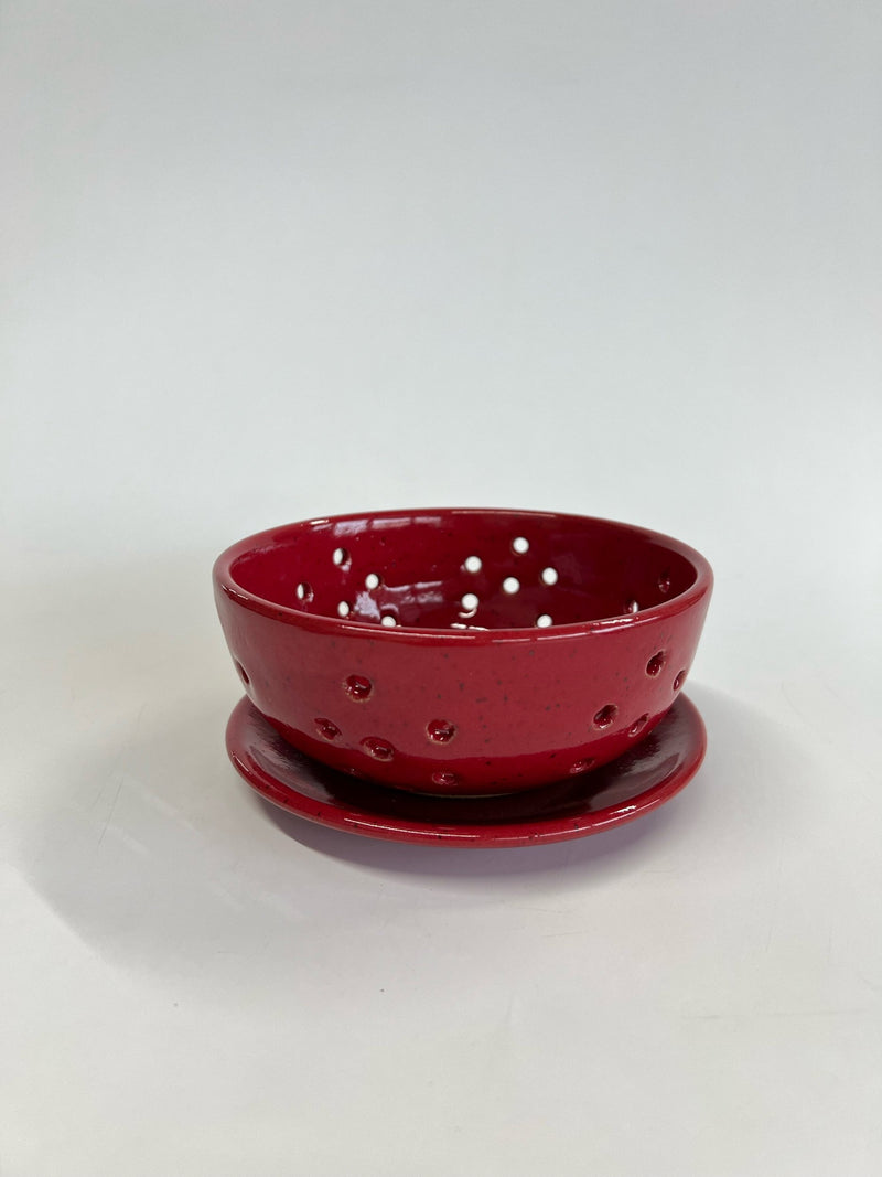 RachaelPots | Small Berry Bowl With Dish, White
