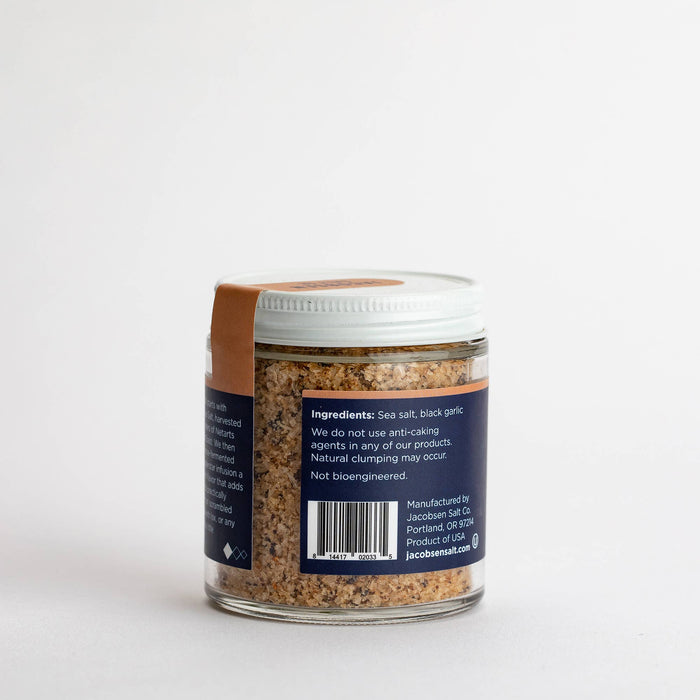 Jacobsen Salt Co. |Black Garlic Salt - Infused Sea Salt