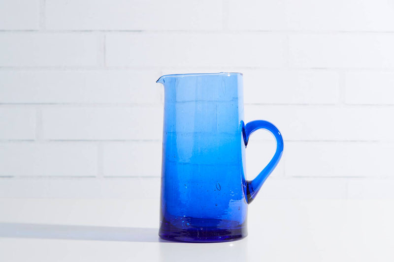Moroccan Cone Jug, Blue