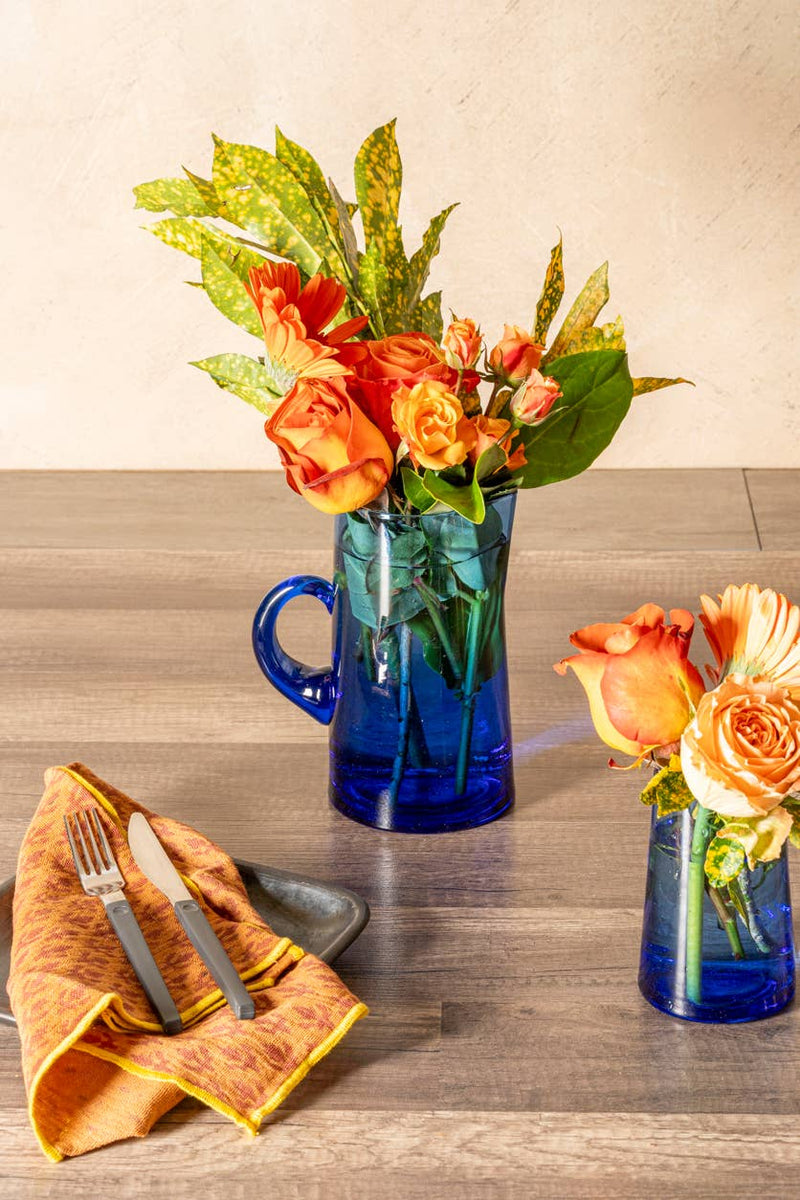 Moroccan Cone Jug, Blue