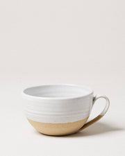 Farmhouse Pottery - Pantry Mug: Large, featuring a two-tone ceramic design with a small handle, suitable for oven use and culinary creations.