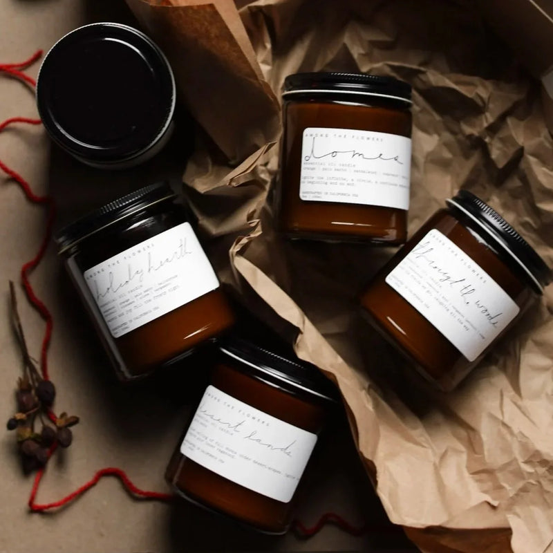 Among the Flowers | Essential Oil Candle, Homeward