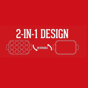 Nordic Ware Cakes and Cupcakes Carrier with snap-up handles and domed lid, ideal for transporting and serving baked goods.