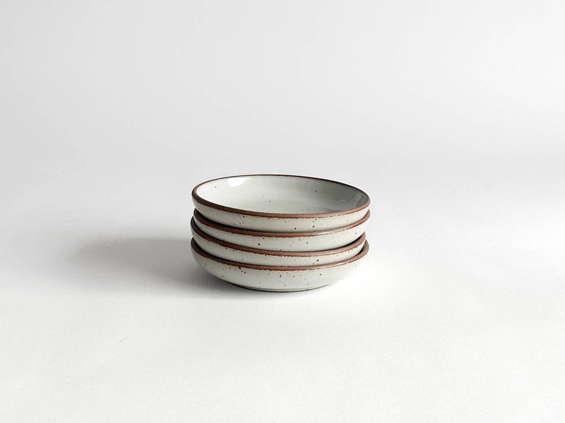 Sarah Kersten - Olive Dish: Basin Collection: Winter Mesa, small ceramic dish, ideal for appetizers like olives or bread, part of Athens Cooks' curated kitchenware.
