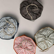 UASHMAMA bread storage and warmer Scaldapane with washable paper and linen closure, perfect for keeping bread warm and fresh. Ideal for Athens Cooks' culinary offerings.