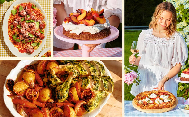 Wishbone Kitchen Cookbook by Meredith Hayden: Features elegant, unfussy recipes like spaghetti with meatballs, peach cake, roast chicken, and entertaining tips, ideal for Athens Cooks enthusiasts.