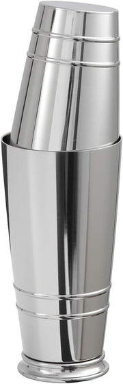 Crafthouse | Boston Shaker: A silver shaker from the Classic Collection, embodying timeless elegance and professional mixology design, ideal for crafting cocktails at home.