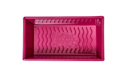 Great Jones | Breadwinner - Raspberry loaf pan features a nonstick, wavy bottom design for effortless baking, ideal for perfect banana bread every time.