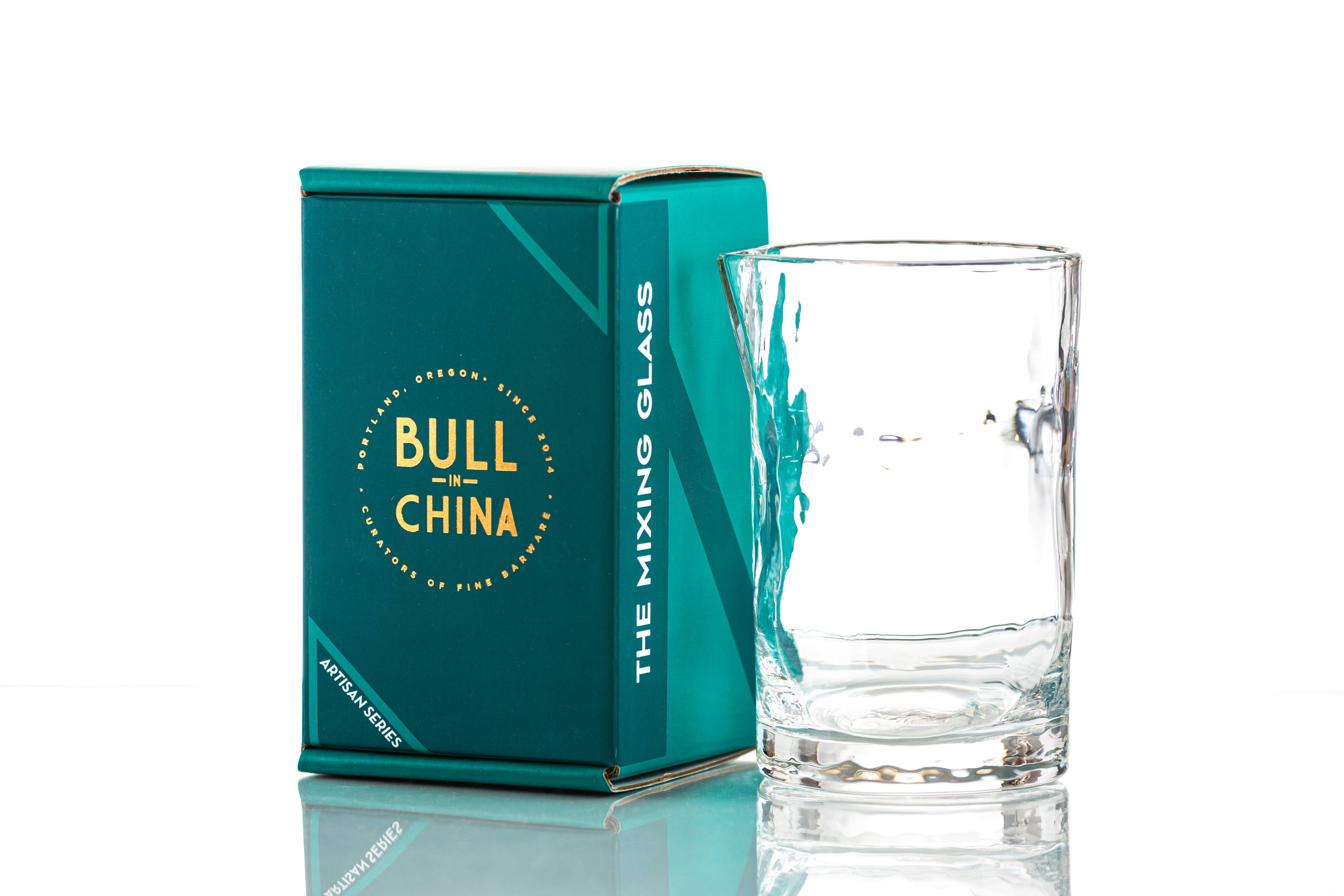 Bull in China Mixing Glass Artisan Edition
