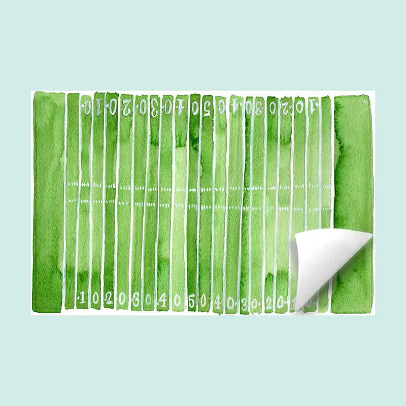 Grace Langdon Art | Football Field Placemat