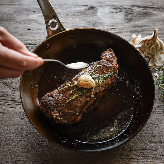 de Buyer | Mineral B PRO Carbon Steel Fry Pan - 11 Inches