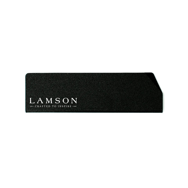 Lamson KnifeSafe™ Edge Guards, 7.5 wide, designed for safe knife storage and transport, featuring CRAFTED TO INSPIRE branding, ideal for protecting blade edges.