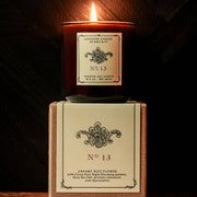 Lodestone | Luxury Soy Candles - No. 13, sophisticatedly crafted with vintage-inspired labels, perfect for adding elegance and fragrance to any kitchen or gathering space.