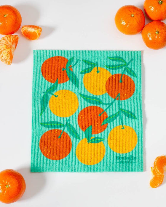 Ecologie | Oranges Swedish Dishcloth