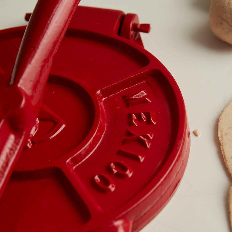 Cast Iron Tortilla Press Kit.