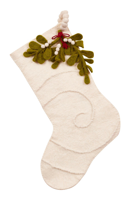 Arcadia Home | Hand Felted Wool Christmas Stockings.