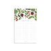 HAZELMADE | "Market List" Veggies Notepad.