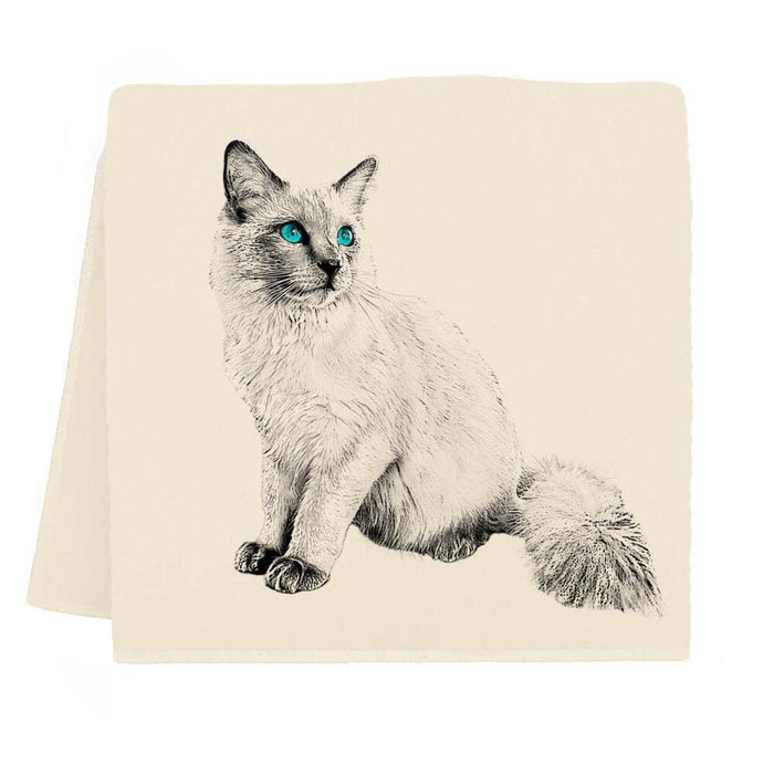 Eric & Christopher -  Cat Tea Towel - "Marco".