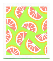 Bespoke Provisions - Pink Grapefruit  Swedish Dishcloth.