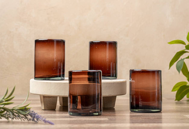 Handblown Mexican DOF Glasses