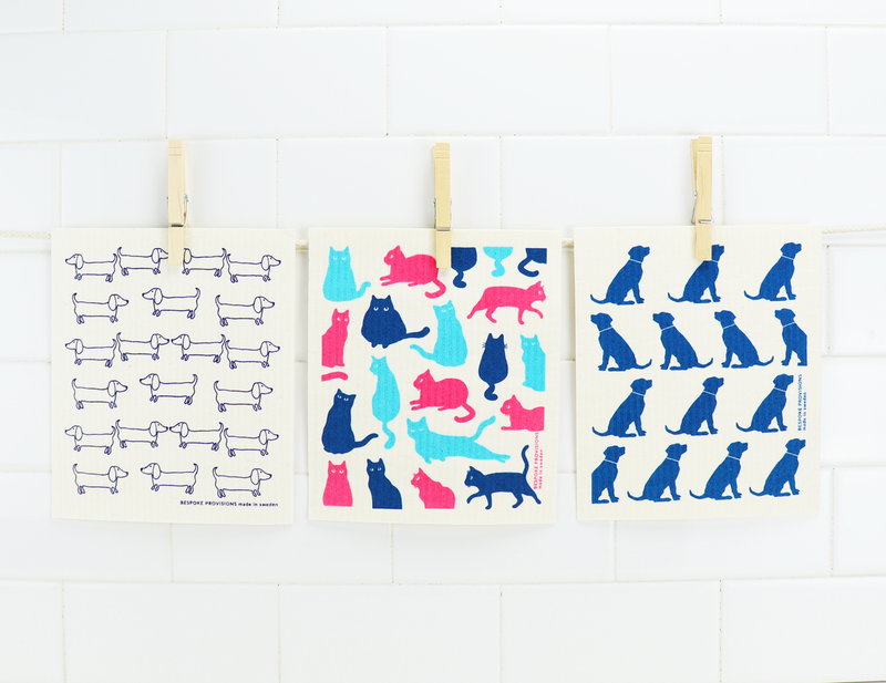 Bespoke Provisions | Dachshunds Swedish Dishcloth