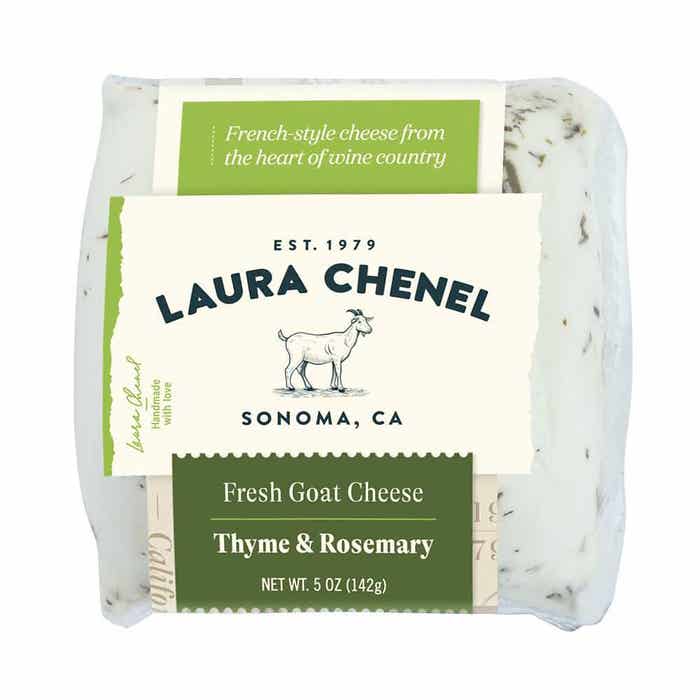 Laura Chenel | Chabis Fresh Goat Cheese with Thyme & Rosemary