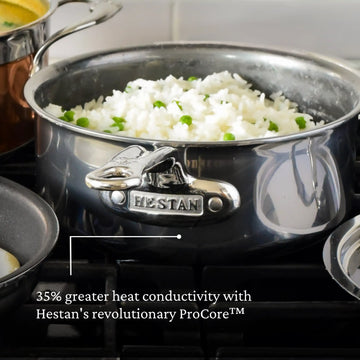 Hestan | Cookware, 4qt Saucepan + Lid