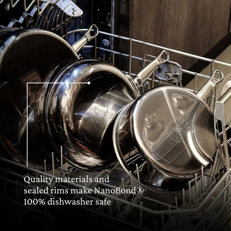 Hestan | NanoBond Cookware, 8qt Stockpot + Lid