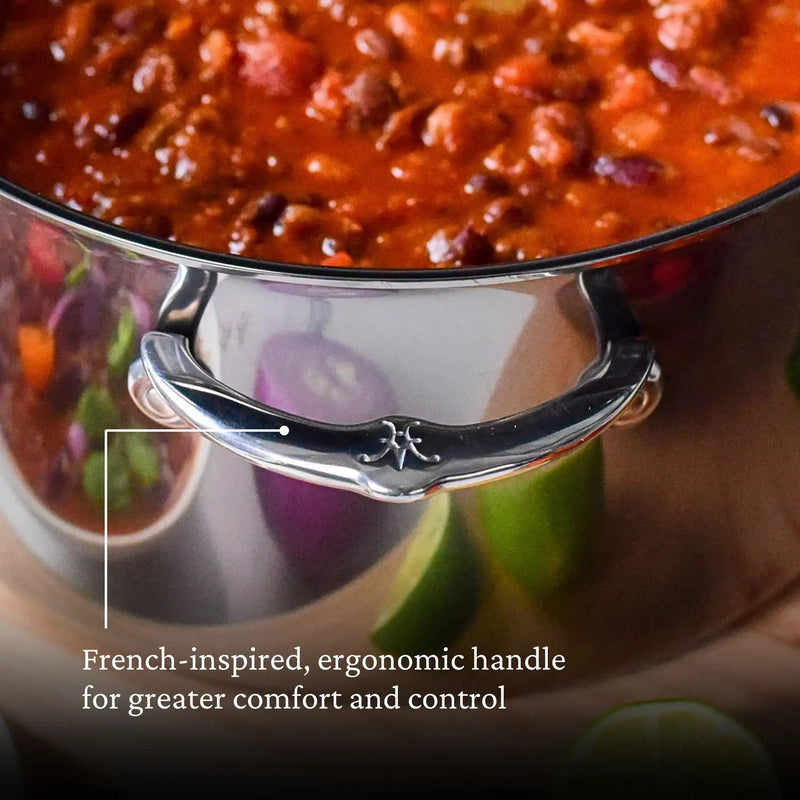 Hestan | NanoBond Cookware, 8qt Stockpot + Lid