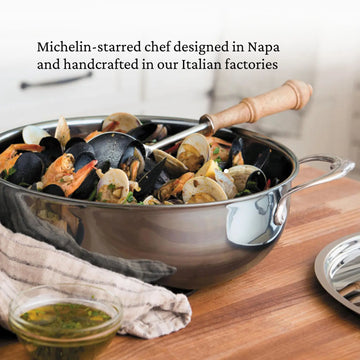 Hestan | NanoBond Cookware, 5qt Essential Pan + Lid