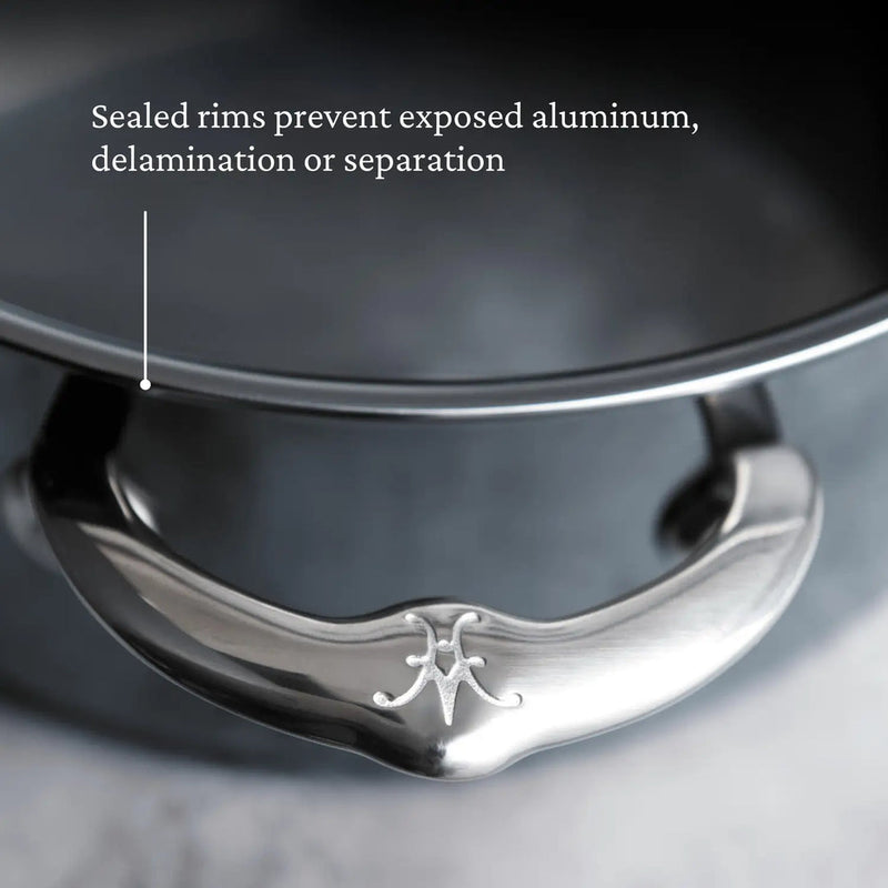 Hestan | NanoBond Cookware, 3.5qt Essential Pan + Lid