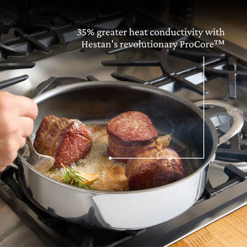 Hestan | Cookware, 3.5qt Sauté Pan + Lid
