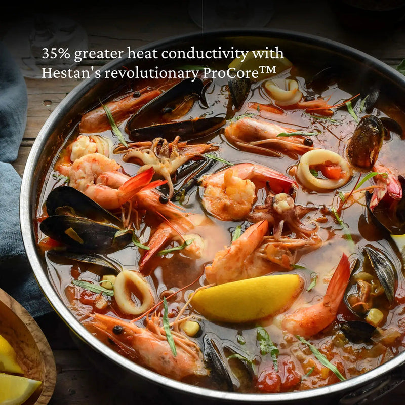 Hestan | NanoBond Cookware, 3.5qt Essential Pan + Lid