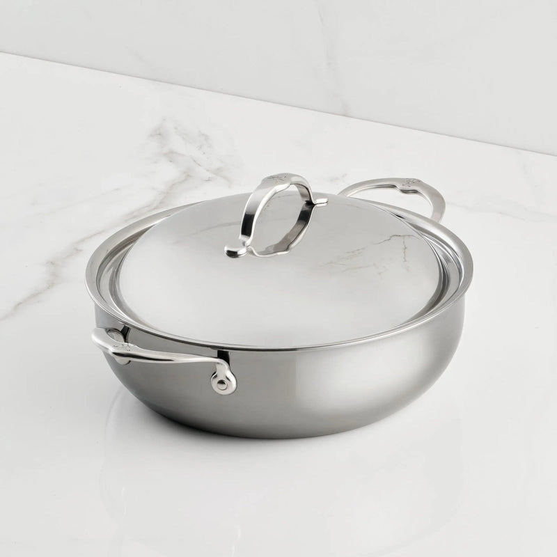 Hestan | NanoBond Cookware, 5qt Dutch Oven + Dome Lid