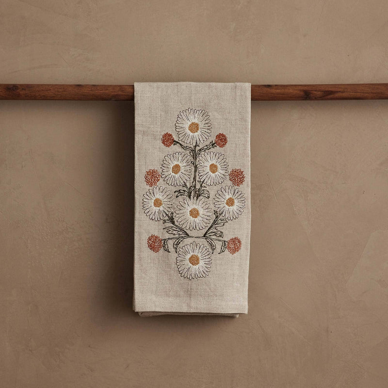 Coral & Tusk | Daisy Bouquet Tea Towel