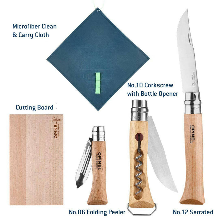 Opinel | Nomad Kit with Bottler Opener Knife.